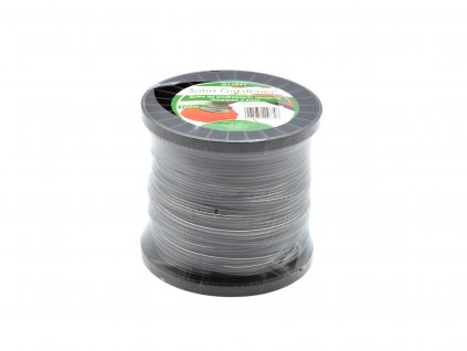 20111 zaci struna do krovinorezu hranata zesilena nylon 2 4mm x 100m geko g73941