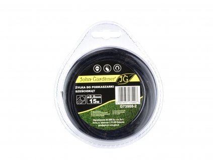 20237 zaci struna do strunove sekacky sestihranna 2mm x 15m geko g73988 2