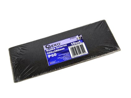 20797 brusna mrizka 10 ks 280x105mm p60 geko g78571