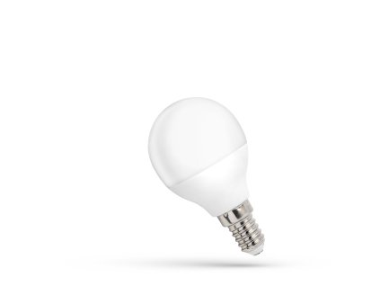 LED žárovka E 14 230V 1W studená bílá, SPECTRUM WOJ14447