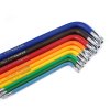 28404 5 sada barevnych torx klicu s otvorem 9ks kraft dele kd11930