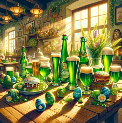 Veľkonočné zelené pivo