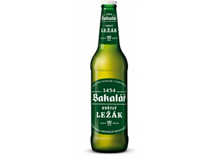 Bakalář svetlý ležiak fľaša 0,5l