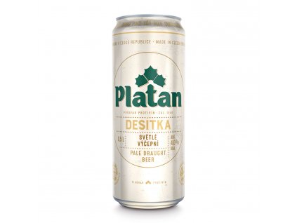 Platan Desítka - 0,5l plech