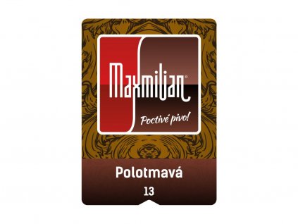 Maxmilián Polotmavý 13° - 1l Pet