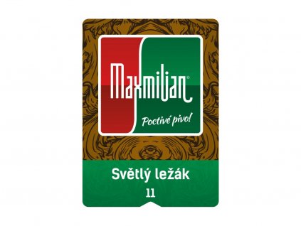 Maxmilián svetlý ležiak 11° - súdok 5l