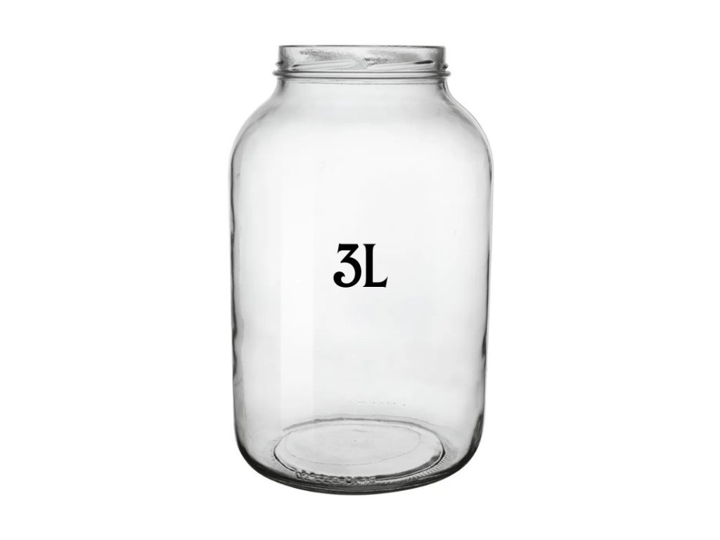 Sklenica na pestovanie kombuchy 3 l