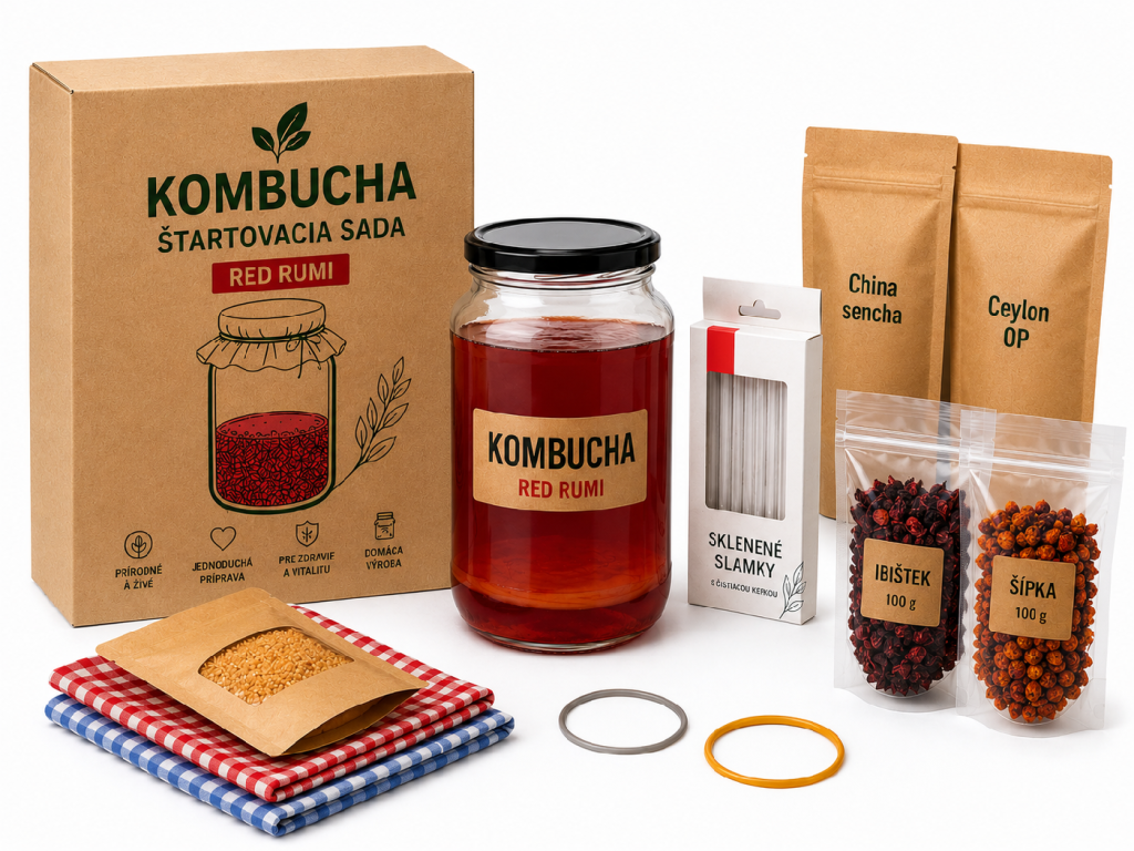 Kombucha Red Rumi – kompletná sada