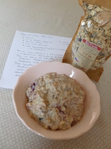 Ovesná kaše přes noc