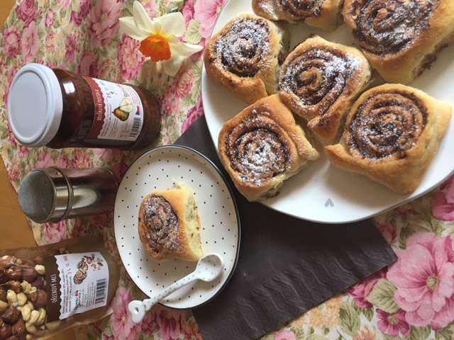 Kynutí šneci s hruškovými povidly