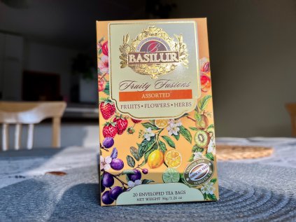 Basilur ovocný čaj 4 druhy bez ibišku