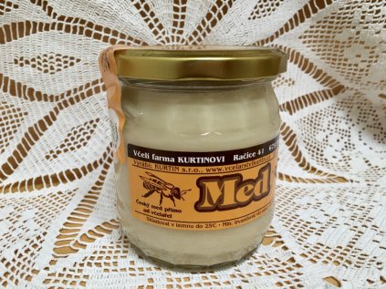 Pastovaný včelí med 500g