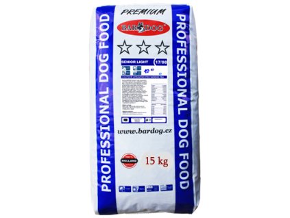 Bardog Senior & Light 19/08 kuřecí maso pro starší psy 15 kg