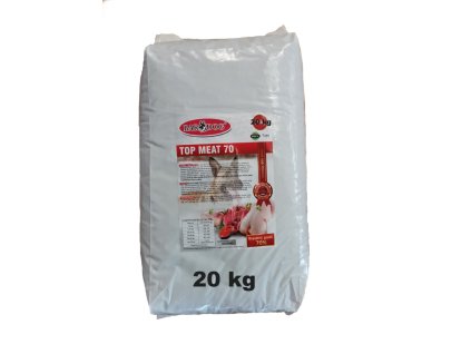 Chov. bal. Lisované krmivo Bardog Top Meat 70   20 kg