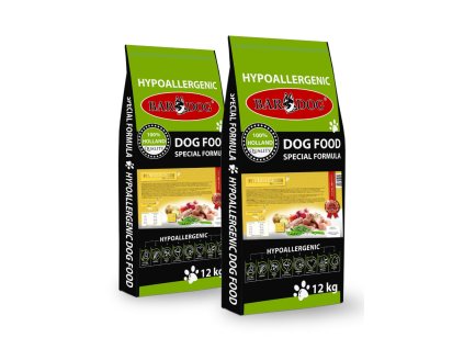 Bardog Lisované krmivo FitnessLightSen 2 x 12 kg - Hypoalergenní krmivo