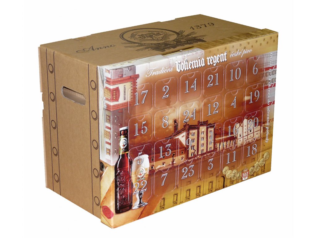 Pivní adventní kalendář Regent