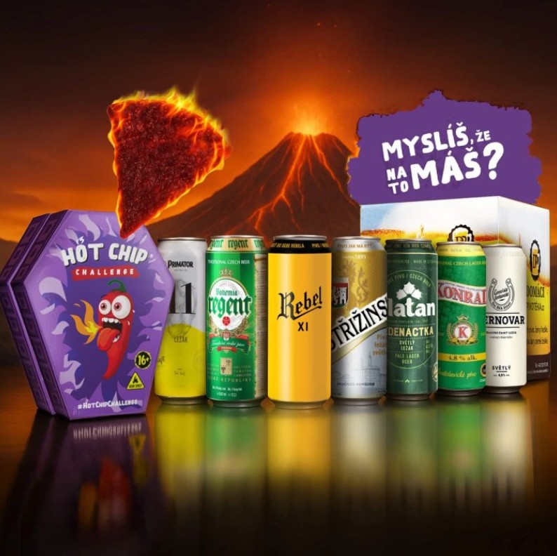 HOT-CHIP jako vánoční dárek: adrenalin v dárkovém balení (a klidně i s pivem)