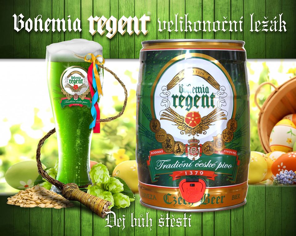 Zelené pivo na Zelený čtvrtek