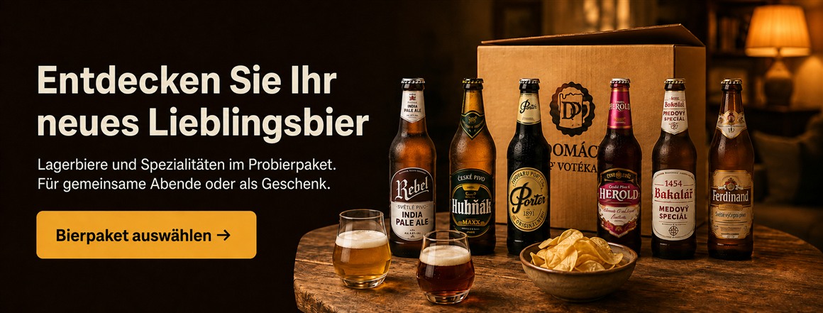 Entdecken Sie Ihr neues Lieblingsbier – Domácí pivotéka