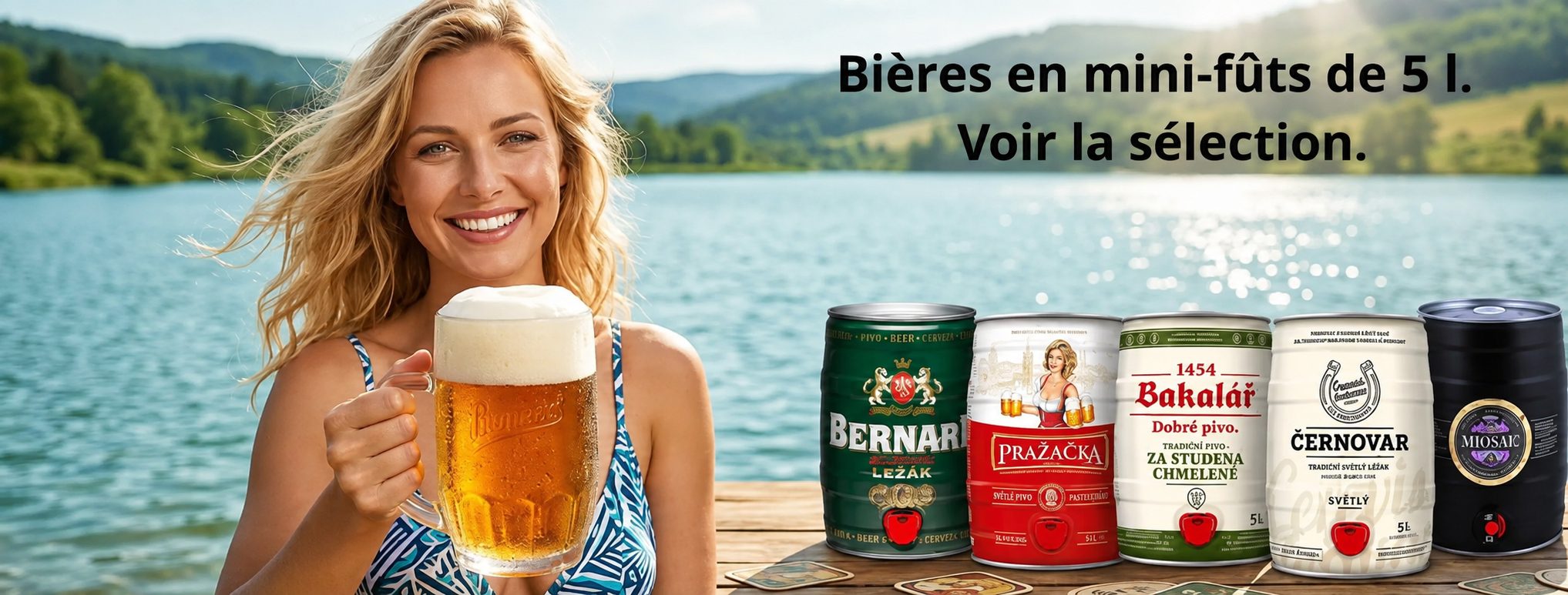 Mini-fûts de bière de 5 litres