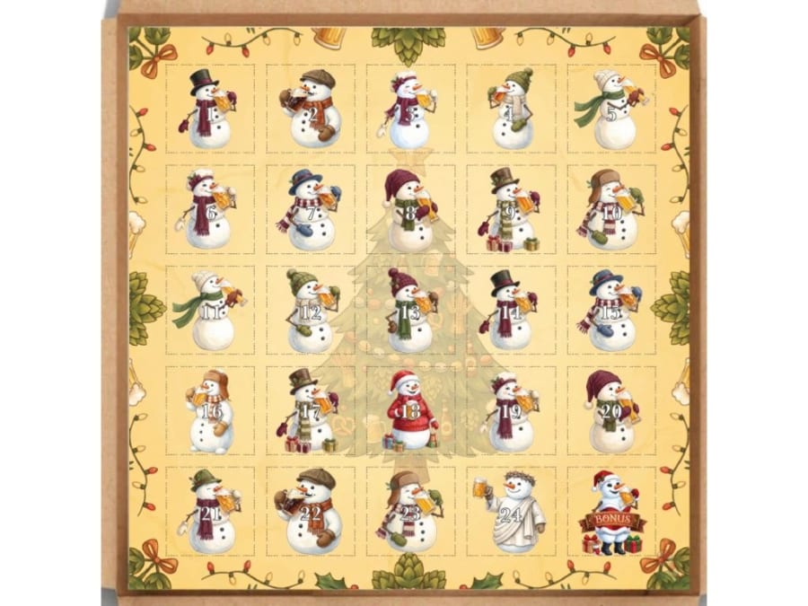 Pivní adventní kalendář – Sněhuláci