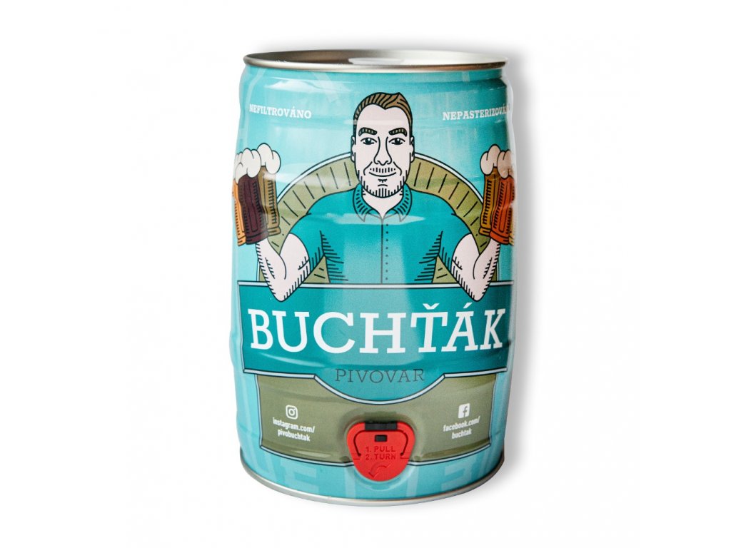 Maximus Buchťák 14° - 5L soudek piva