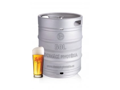 Pivo Rebel Hořká 11° - 50L sud piva