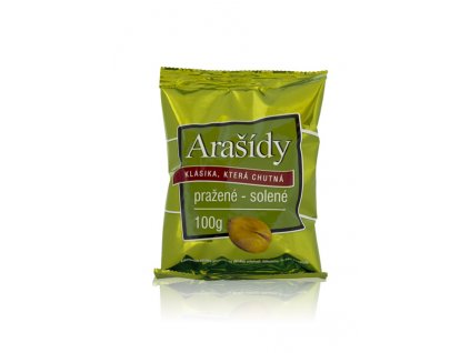 Arašídy pražené - solené 100g