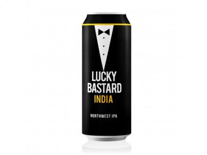 Lucky Bastard 15° India - 0,5L plech