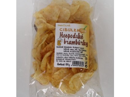 Hospodské brambůrky smažená cibulka - 100g