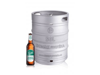 Pivo Rebel Haškův tradiční - 50L sud piva