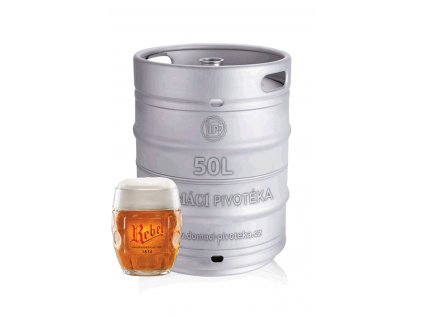 Pivo Rebel Nefiltrovaný - 50L sud piva