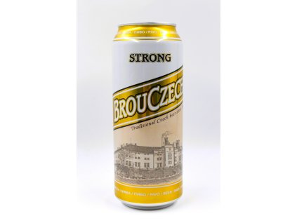 Brouczech Strong - pivo 0,5l plech