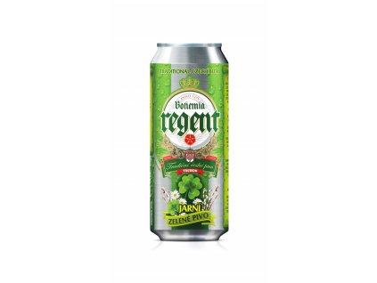 Zelené pivo Regent 0,5l plech