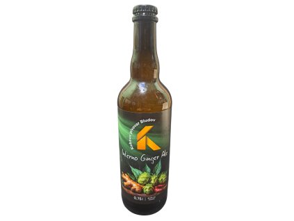 Kobzův Pivovar - Inferno Ginger ALE - láhev 0,75l