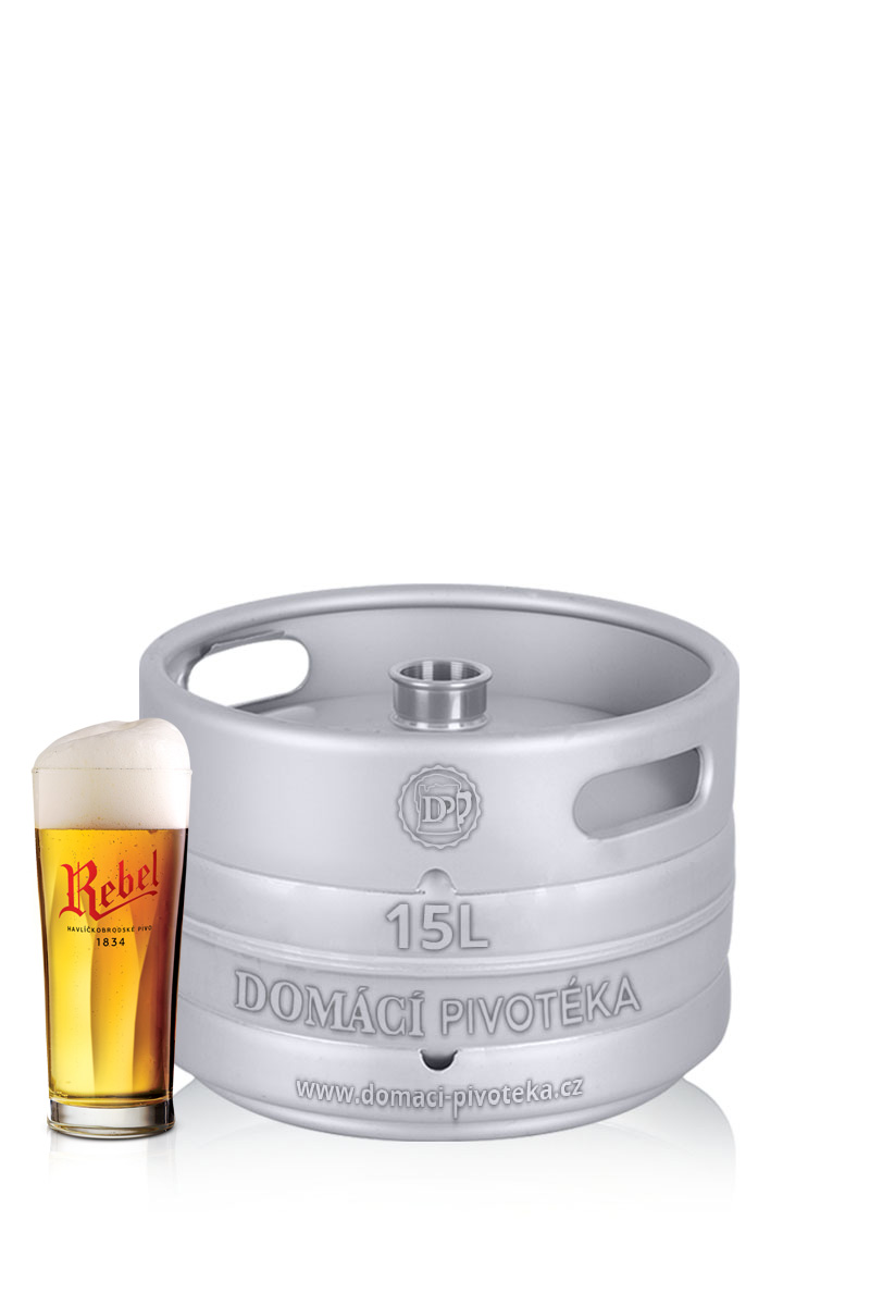 Levně Rebel Hořká 11° - 15L sud piva