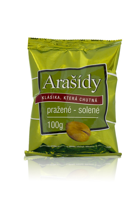 Krajči Arašídy pražené - solené 100g