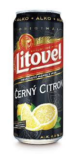 Litovel Černý citron - 0,5L plech