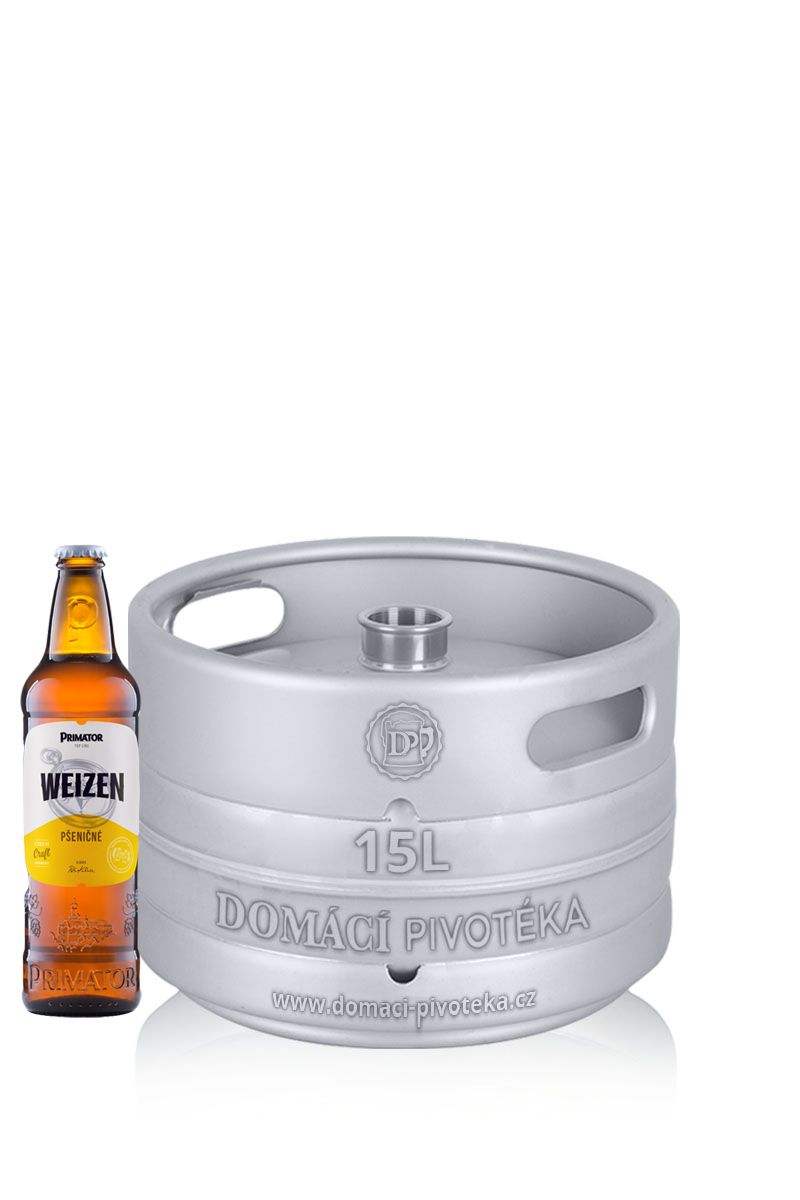 Primátor Weizen - 15L sud piva