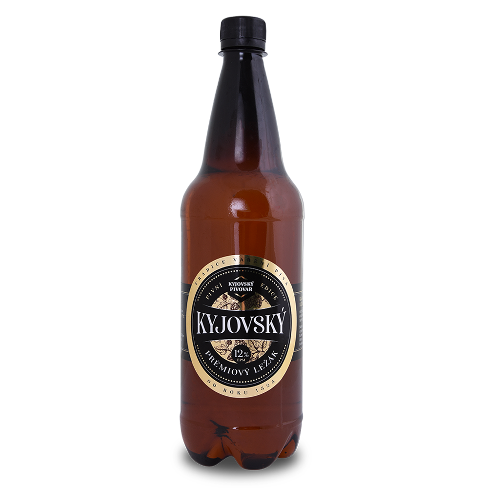 Levně Kyjovský pivovar Kyjovský prémiový ležák 12° - 1l Pet