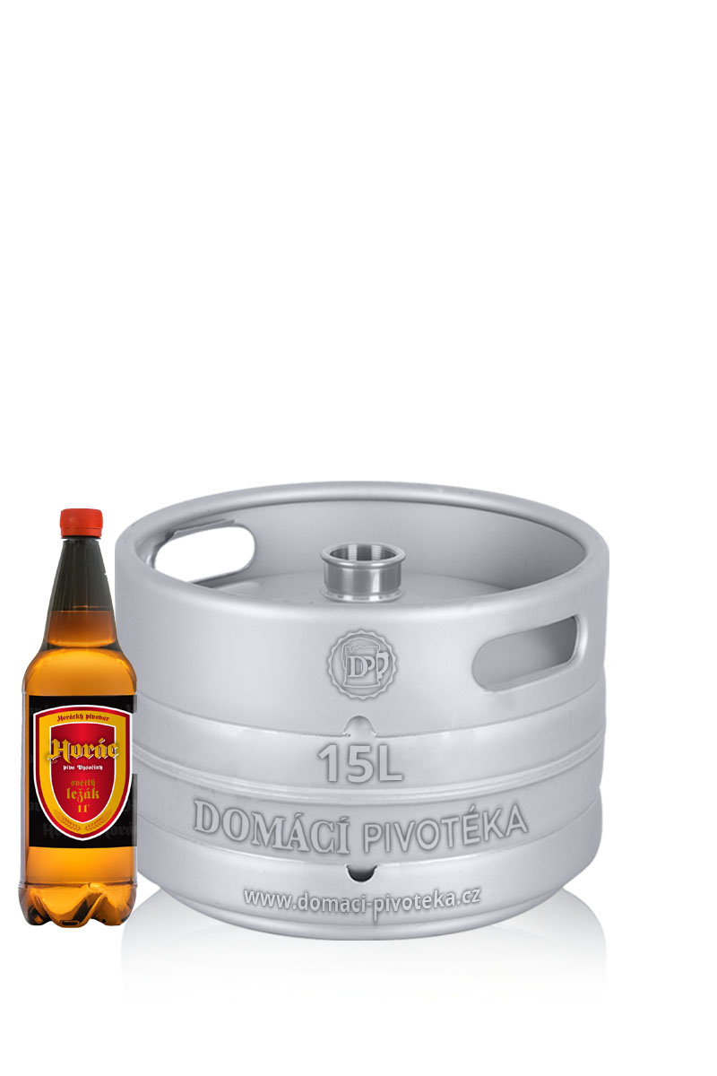 Levně Horácký pivovar Horác světlý ležák 11° - 15L sud piva