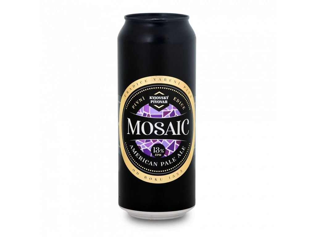 Kyjovský pivovar Mosaic 13° American Pale Ale - 0,5L plech
