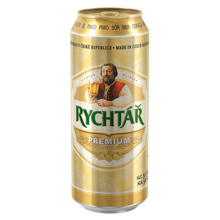 Pivovary Lobkowicz Rychtář Premium - 0,5l plech