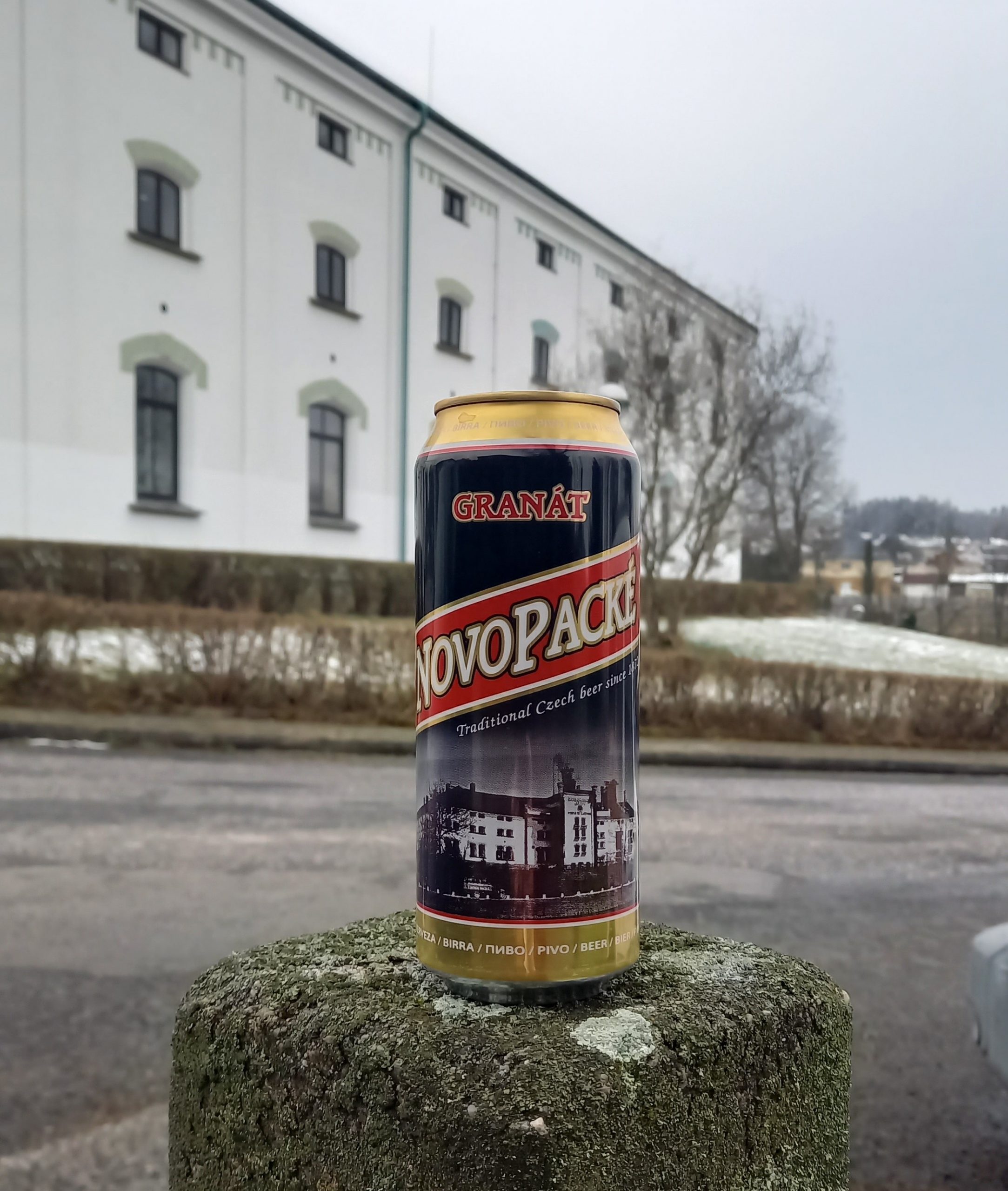 Novopacké pivo Novopacké Granát - pivo 0,5l plech