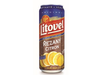 Litovel nealko řezaný citron - 0,5 plech