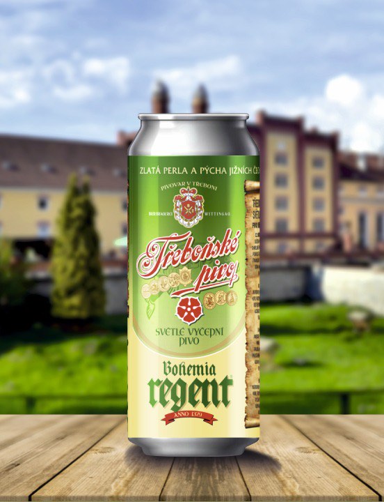 Regent Třeboňské - 0,5l Plech