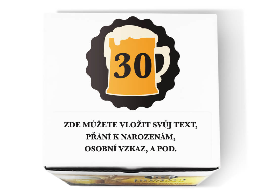 Levně Dárek k 30 narozeninám s vlastním přáním