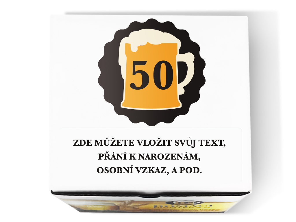 Dárek k 50 s osobním přáním