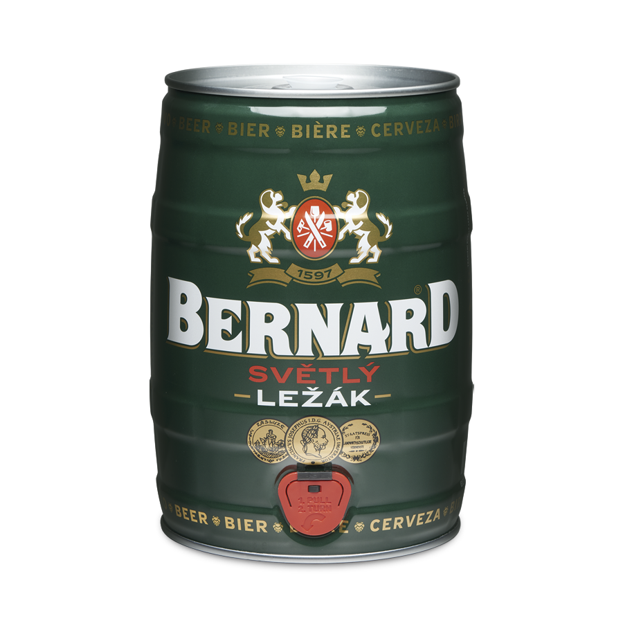 Rodinný pivovar Bernard Bernard Jedenáctka - soudek 5l