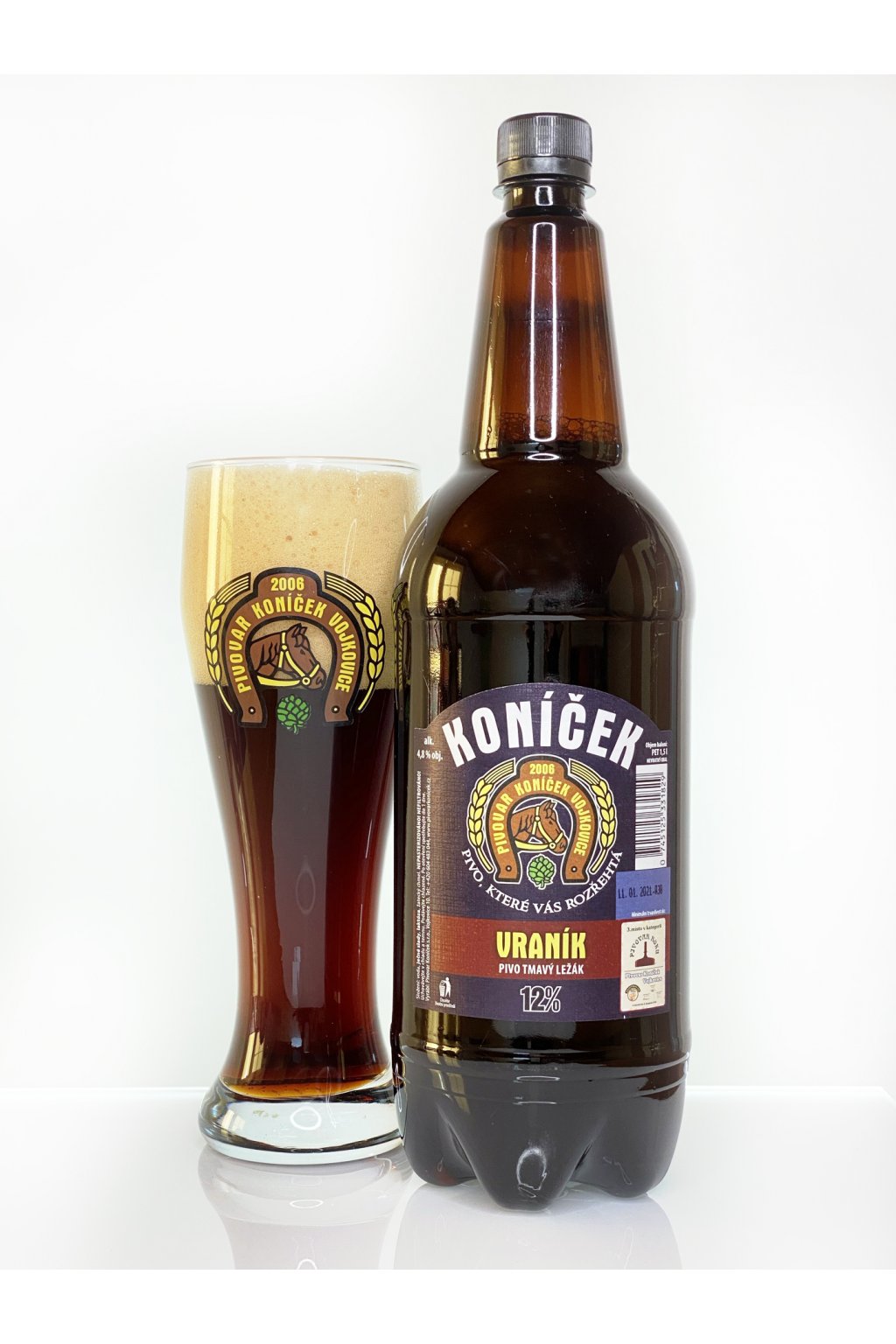 Levně Pivovar Koníček Koníček Vraník 12° - 1,5l Pet